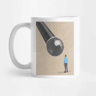 Globe Mic Mug